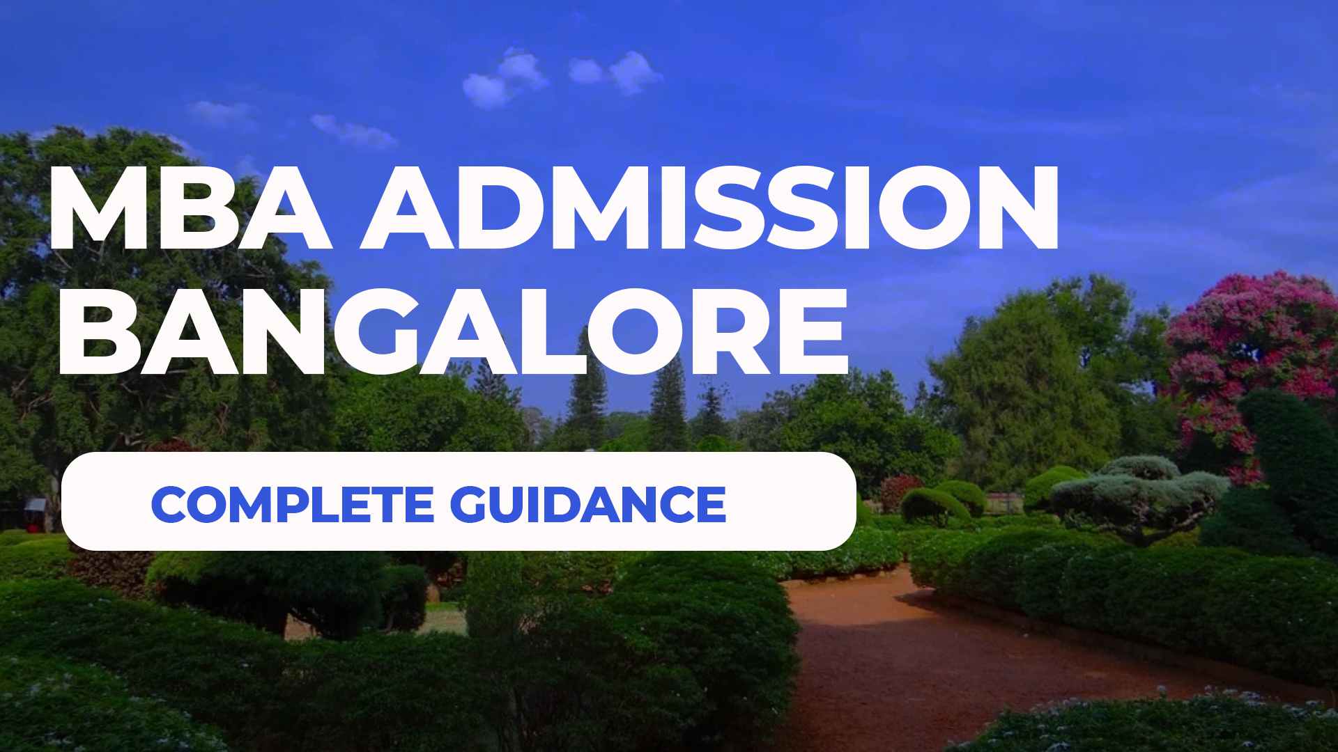 MBA Admission in Bangalore Management Quota