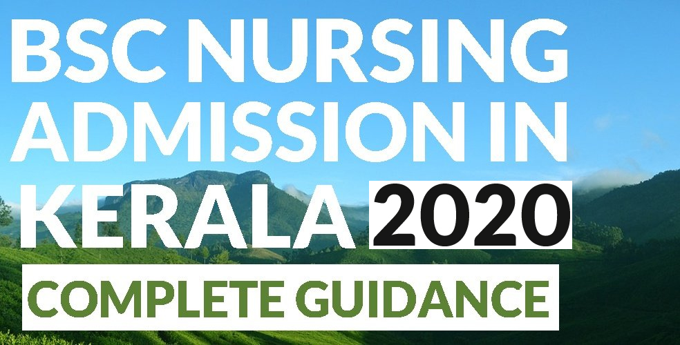 BSc Nursing Kerala Admission Banner