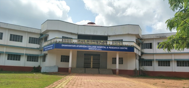 Dhanvantari Ayurvedic College Siddapur Admissions