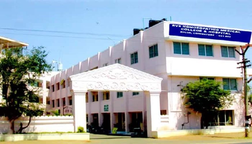 RVS Homoeopathic College Coimbatore, Tamil Nadu – Admission, Courses, Fees, Rankings, Facilities