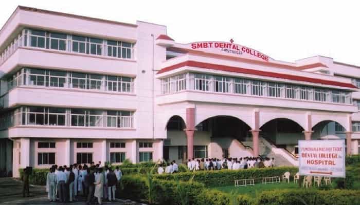 S.M.B.T. Dental College Amrutnagar Admission, Courses, Eligibility, Fees, Ranking